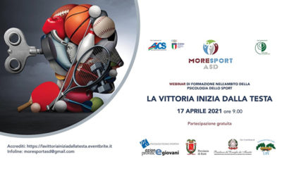 La Vittoria inizia dalla testa – 17 aprile 2021 – ore 9.00