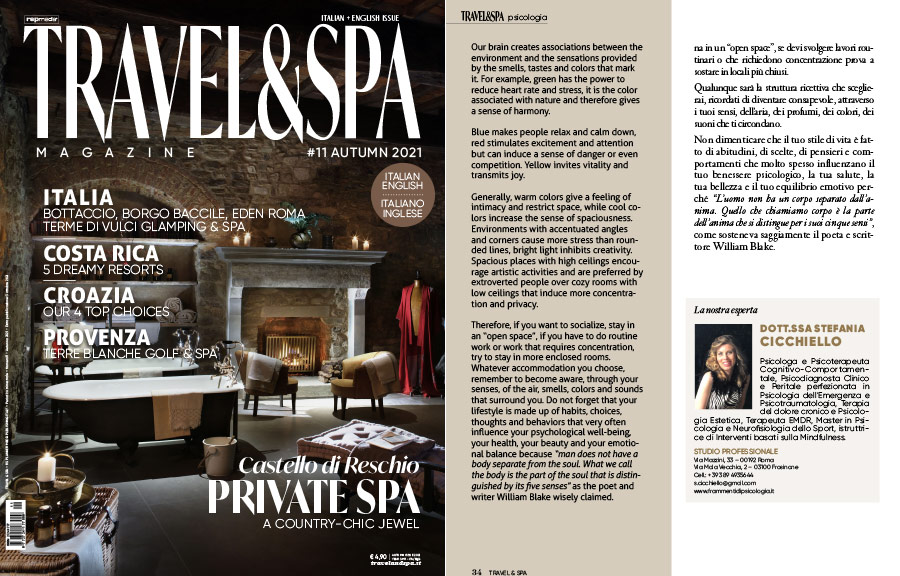 Boutique Hotel e Lifestyle Hotel: non solo strutture ricettive, ma veri e propri stili di vita – TRAVEL & SPA N.11 – Autumn Issue 2021